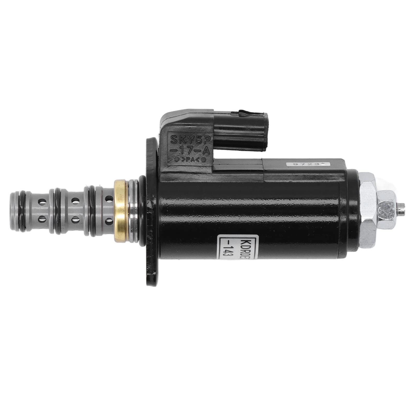 FTVOGUE Zawór Elektromagnetyczny Pompy Hydraulicznej Zapasowy Zawór Elektromagnetyczny ze Stali Stopowej KDRDE5K 31 30C50 147 YN35V00054F1 dla SK200 8 Naprawa Koparki Konserwacja