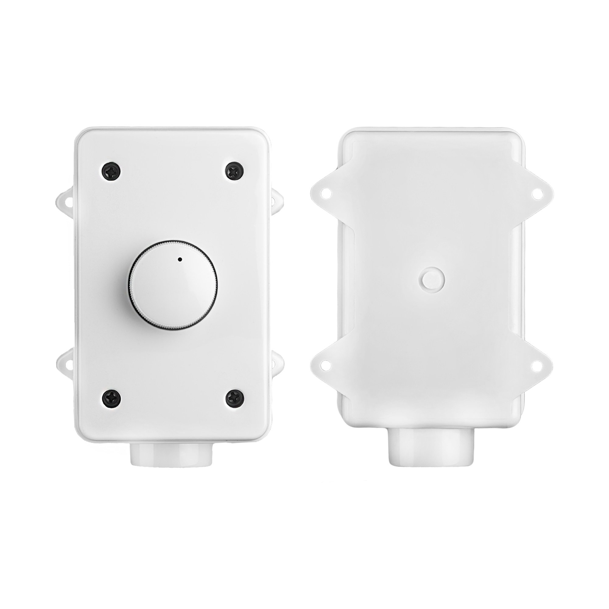 OSD Audio OVC300 Impedancia a Juego de 300 W Perilla giratoria Estilo Exterior Resistente a la Intemperie Control de Volumen (Blanco)