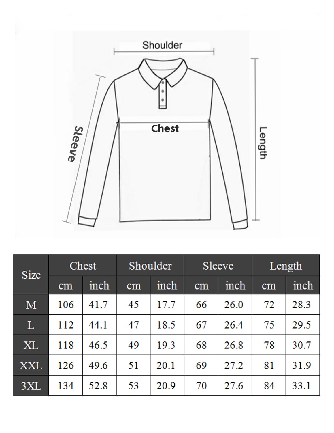 VMSUCIJ Polo Manica Lunga Uomo Maglietta con Abbottonatura Patchwork a Doppio Triangolo Elegante Cotone T-Shirt con Taschino