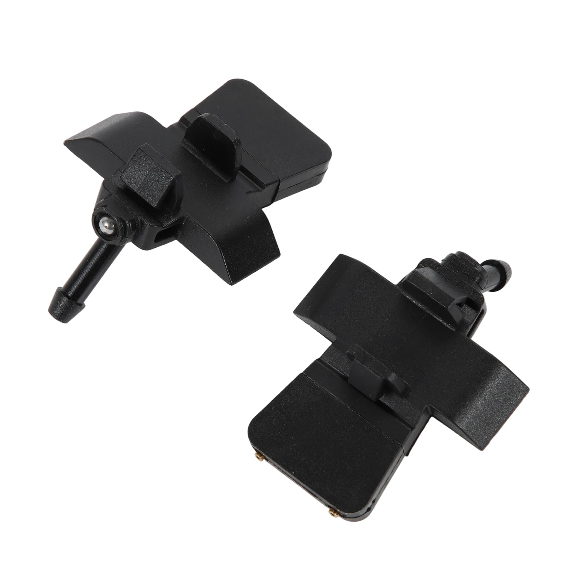 A ABSOPRO Parabrezza Rondella Ugello per Nissan Micra K12 2003-2010 Sostituzione Nr. 28931AX600C Ugelli Spruzzo Parabrezza Spruzzo Tergicristallo Rondella Getto 2pz