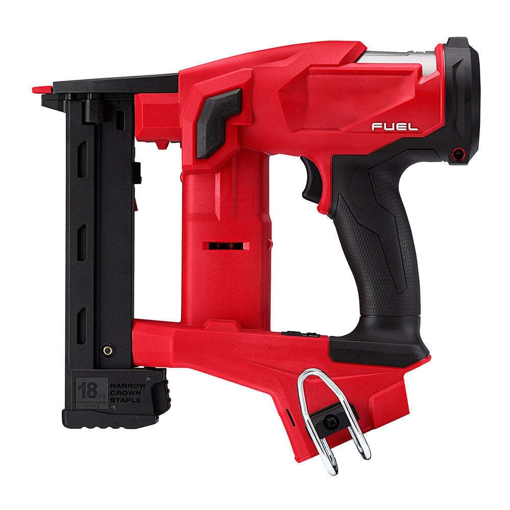 Ediorxeo Staple Gun for Milwaukee 2749-20 M18 Fuel 18V 18-Gauge 1/4