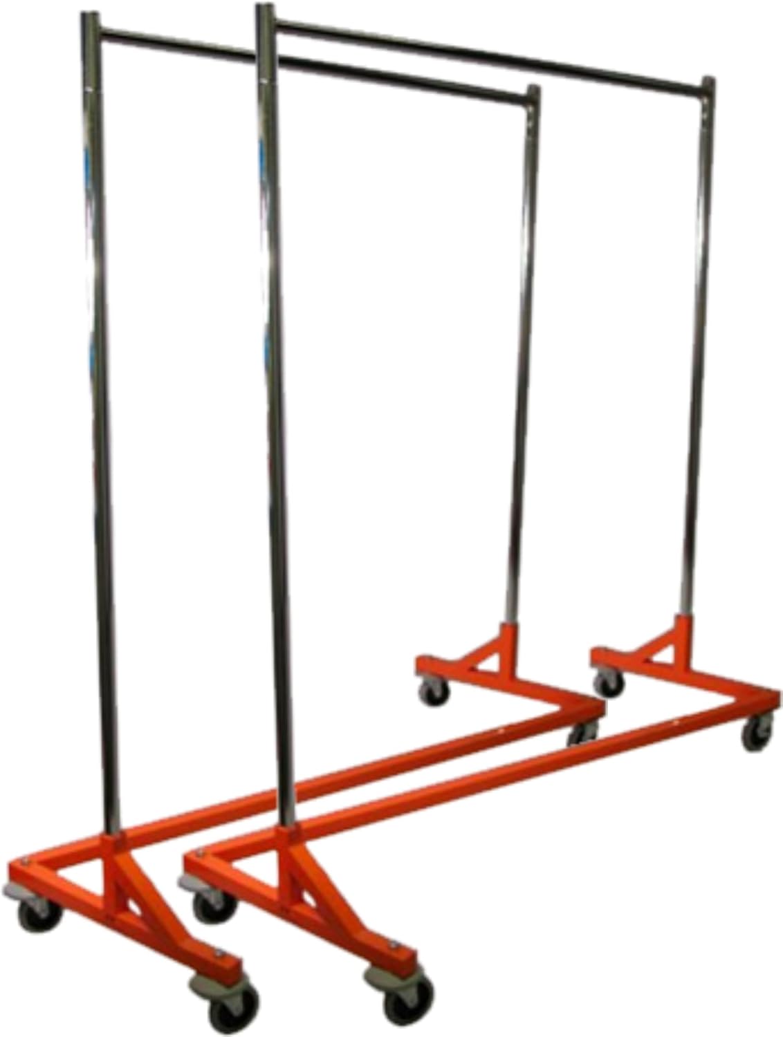 Buy Only Hangers Pair of Nesting Base Heavy Duty Rolling Z Rack Garment