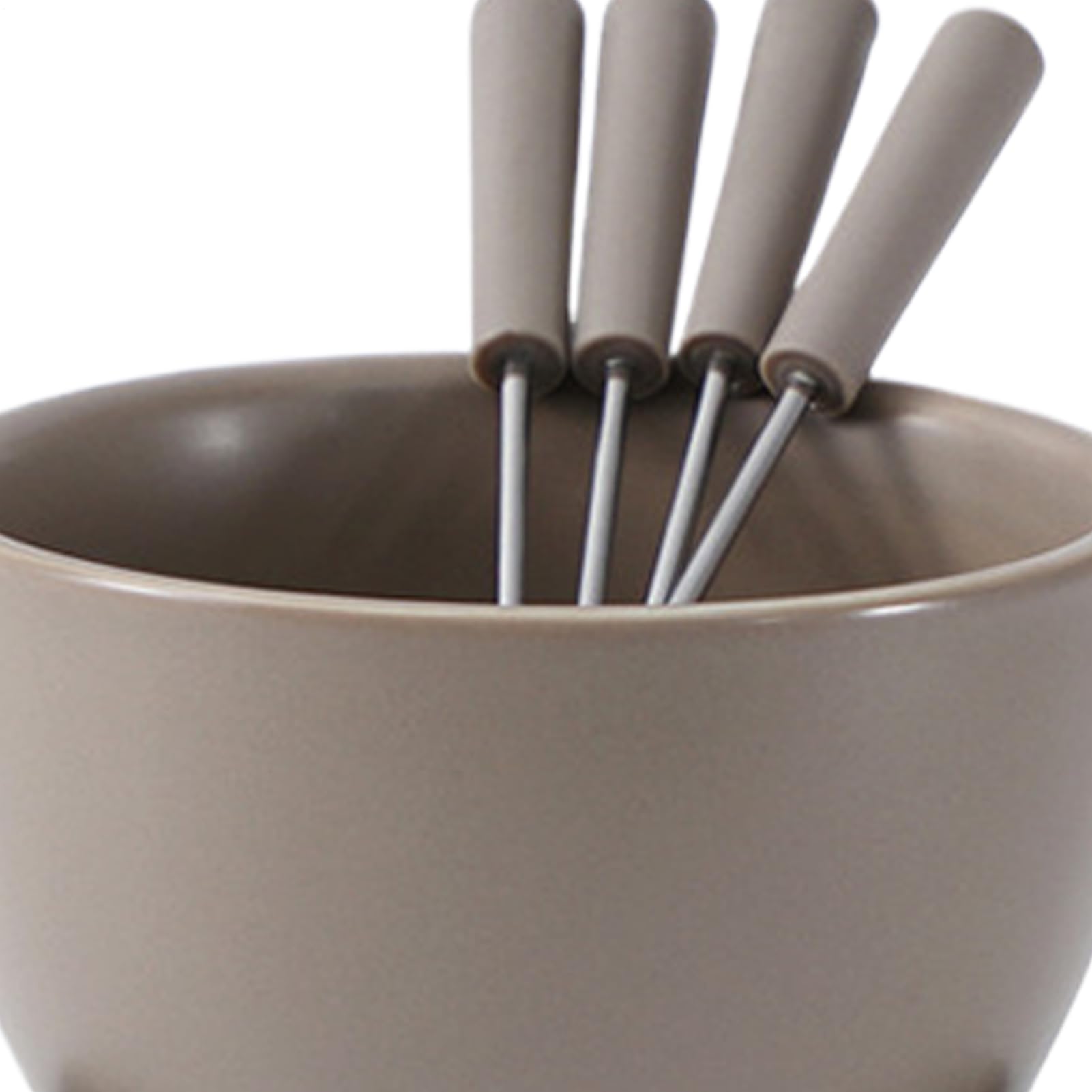 Kubek do fondue Ceramiczny, 450 ml, nadaje się do mycia w zmywarce, słodki kubek do fondue do topienia sera, masła, deseru, kremu, domu, kuchni, biura, na imprezę, kemping, piknik, urodziny, Boże