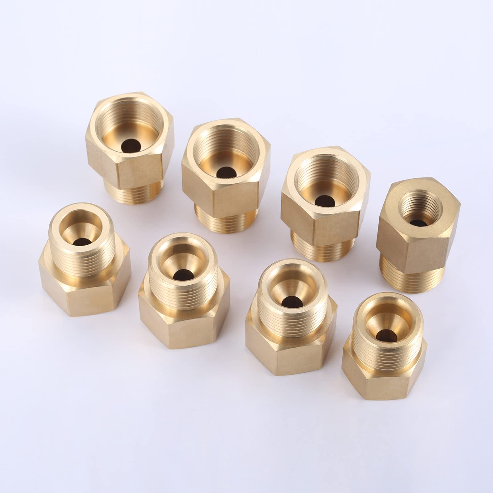 Brass Gas Adapter Converter W21.8 to G5/8 or G5/8 to W21.8 Cylinder Regulator Connector for Cylinder to Aquarium CO2 Regulator (B0BG53DFQP) Amazon Price History, Amazon Price Tracker