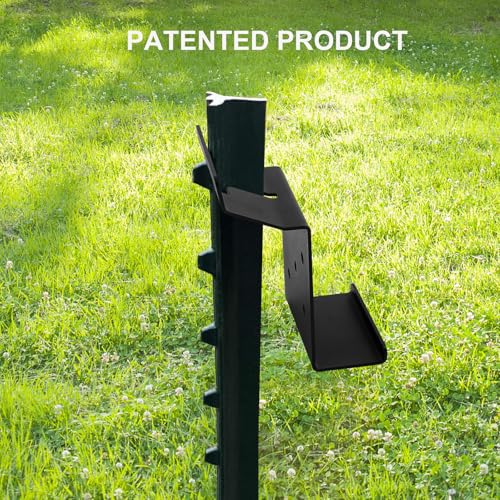 ICokin 24 Pcs T-Post Target Hanger, T Post Bracket Target Mount，AR500 Steel Target Bracket - Thumbnail 4