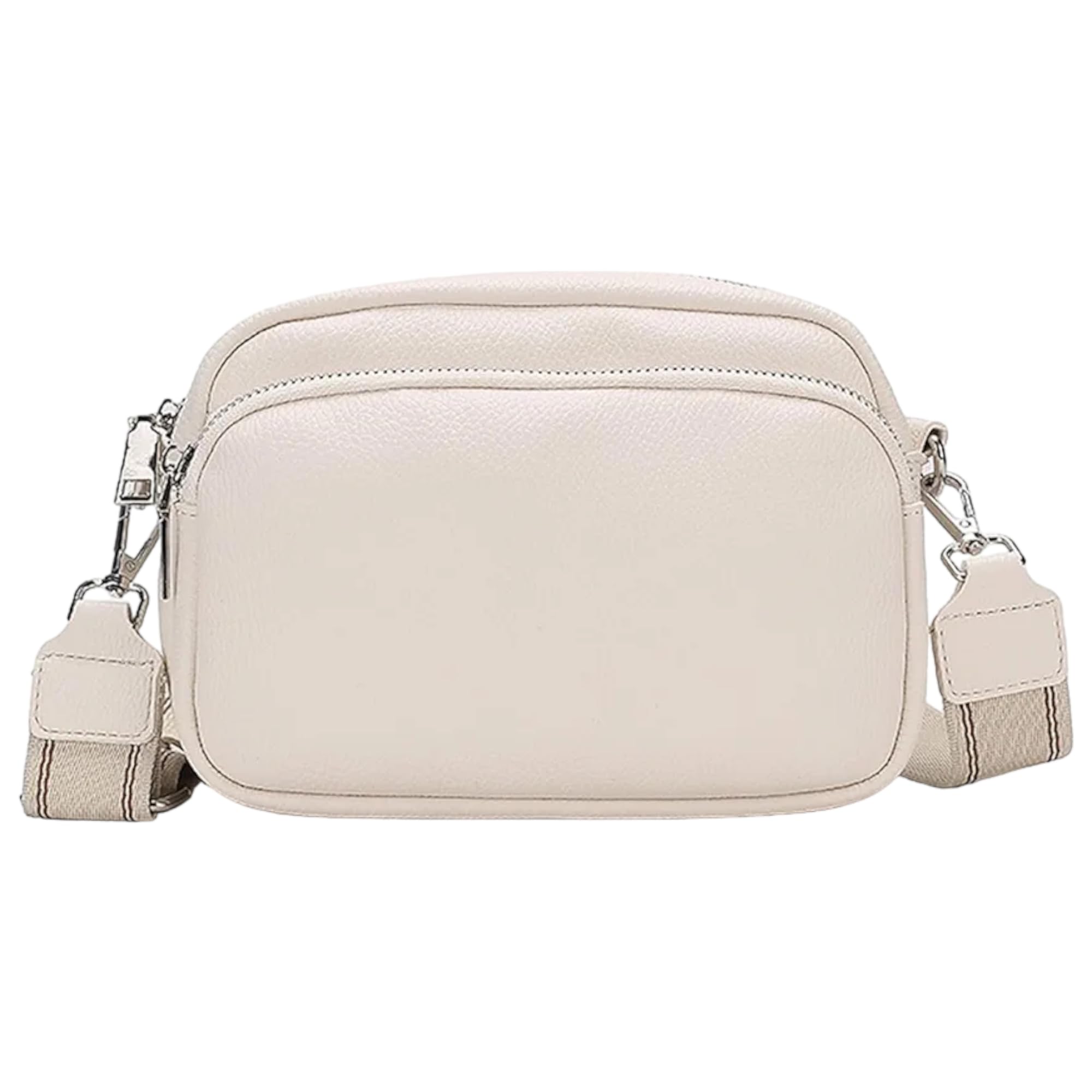 SANTORINI Small crossbody sling bag for women | Classic Crossbody slings (White) (B0CVQ89W6J) Amazon Price History, Amazon Price Tracker