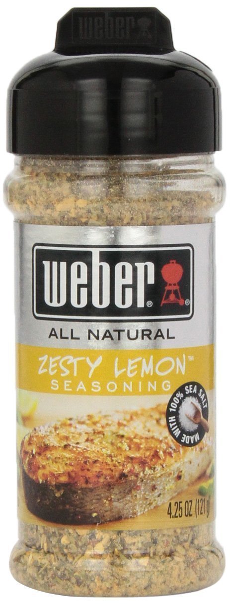WeberSeasoning, Zesty Lemon, 5 Ounce (Pack of 2)