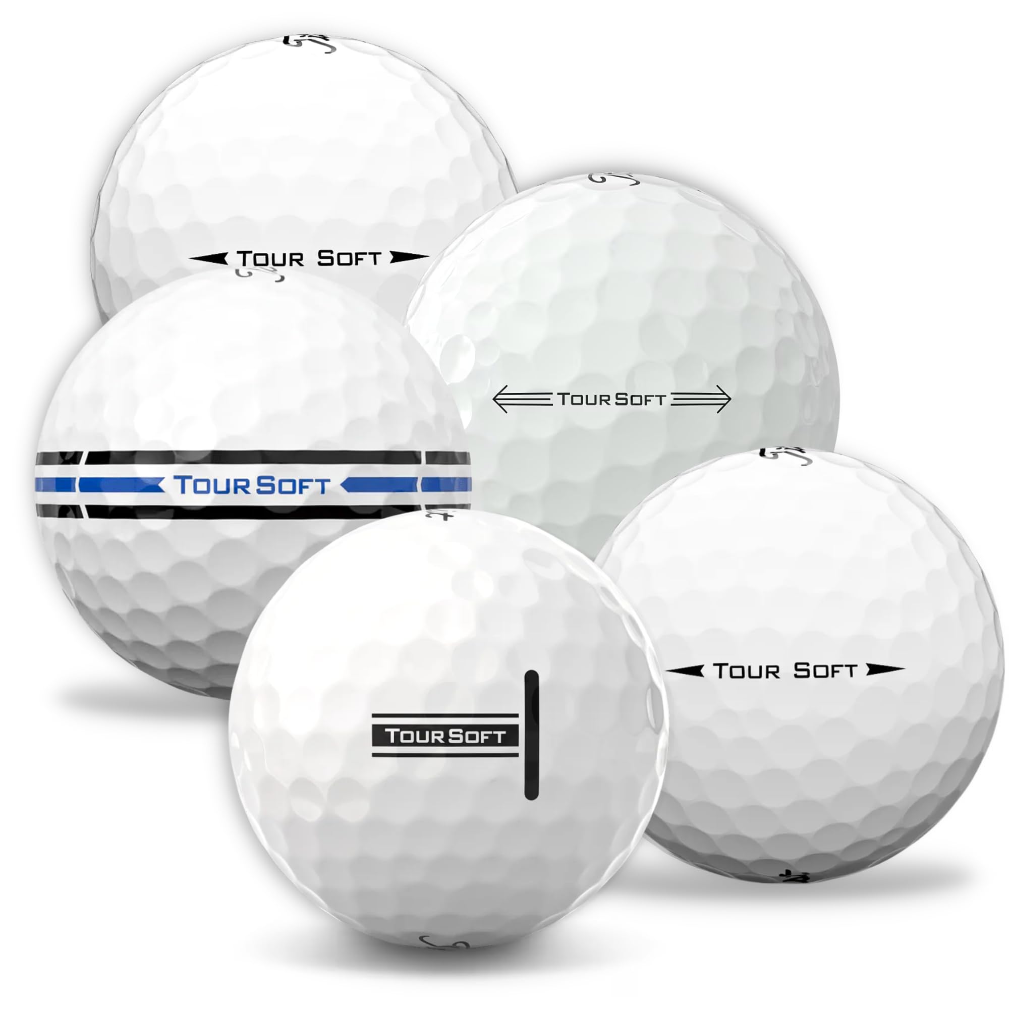 Golf Ball Monkey Recycled Golf Balls for Titleist Tour Soft Bulk