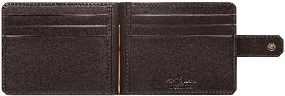 MONTBLANC PORTAFOGLIO 6 SCOMPARTI CON FERMASOLDI PICCOLO 1926 HERITAGE 116836