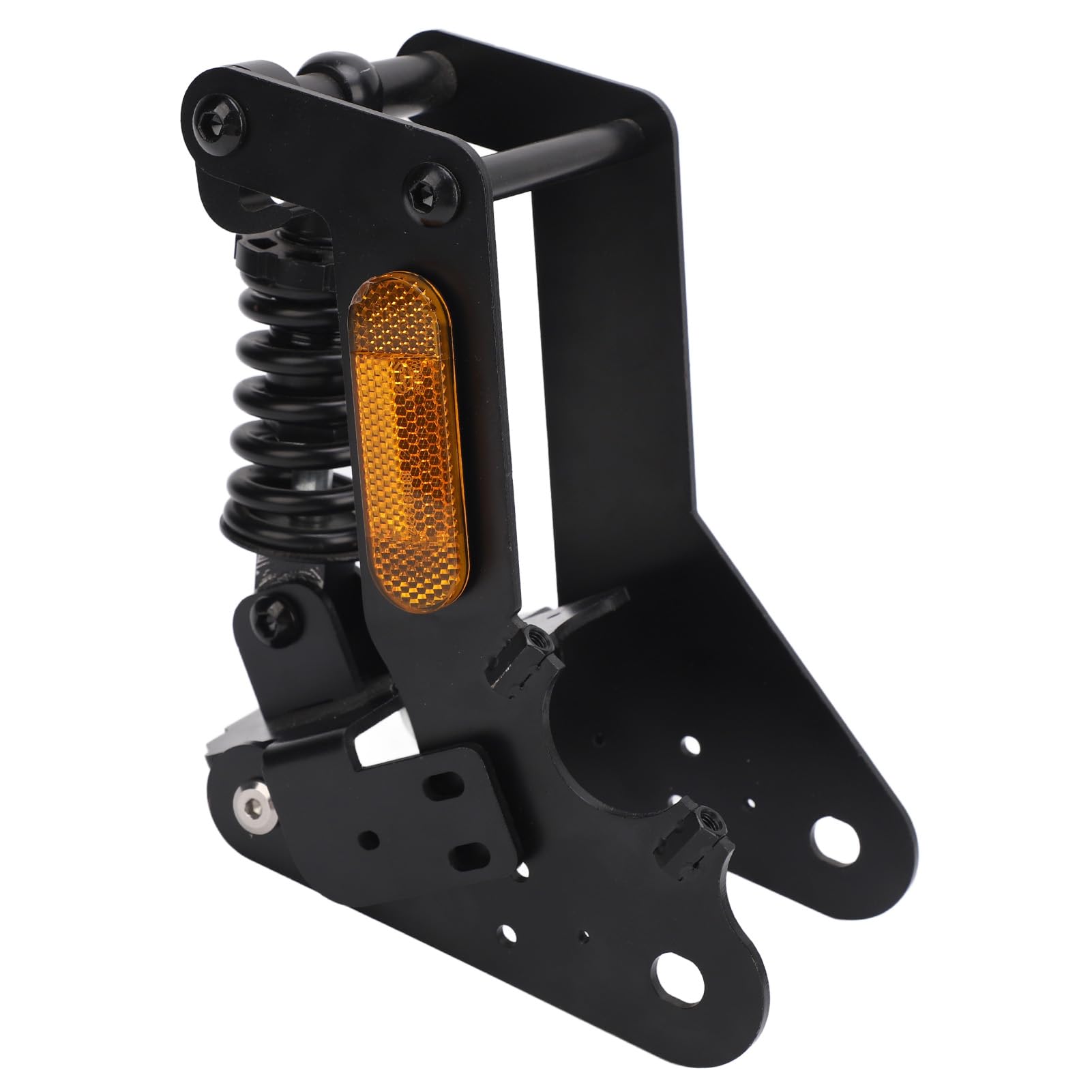 Kit de suspension arrière pour scooters électriques Amortisseur haute performance Ensemble de fourches à suspension à tube arrière avec bandes réfléchissantes pour scooter