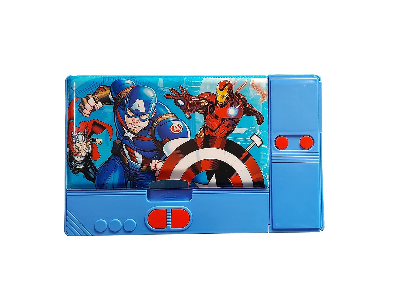 RKZ® Big Size Jumbo Theme Pencil Box - Magnetic Dual Side Opening Dynamic Art Pencil Box – Jumbo Pencil Box for Boys, Kids, Students (B0BGJL9HP7) Amazon Price History, Amazon Price Tracker