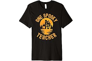Funny Halloween Gift for Teachers: One Spooky Teacher T-Shirt