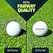 GoSports Golf Hitting Mat - PRO 5 x 5 ft - 15 mm Artificial Turf Training Mat for Indoor/Outdoor Swing Practice, Includes 3 Rubber Tees