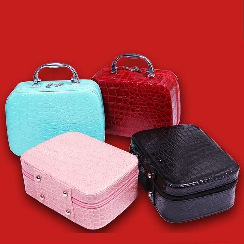 ASDFGH Nadeldrahtbox für den Haushalt, Hochzeit, Retro, tragbar, manuell, Nadelbox für Zuhause, Hand, Mehrfarbig, optional (Farbe: Rot, Größe: Mcode) (Rot Mcode)