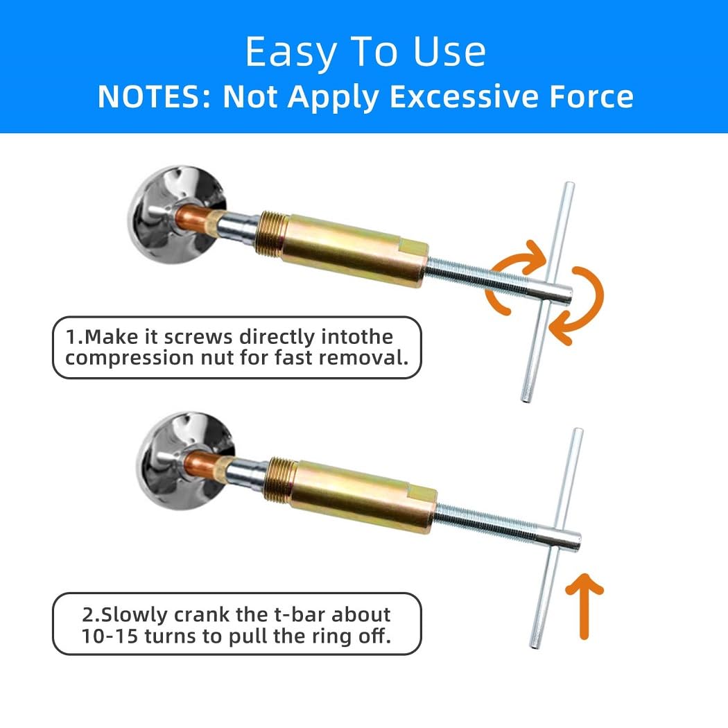 Snapklik.com : Compression Sleeve Puller Remove Tool Nut & Ferrule Of ...