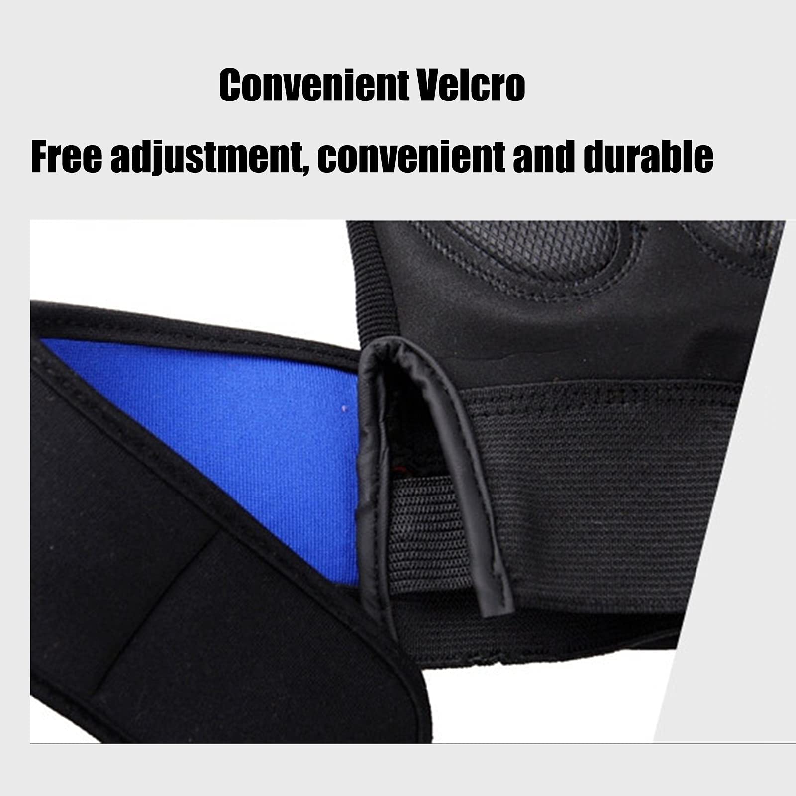 Guanti per sollevamento pesi per uomo donna Guanti protettivi mezze dita traspirpporto completo per il polso Ottimi per allenamento Guanti da allenamento Esercizi Fitness Appesi per trazioni