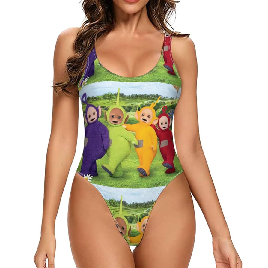 Amazon.co.jp: テレタビーズ (1) 水着 泳 軽量 ワンピース水着