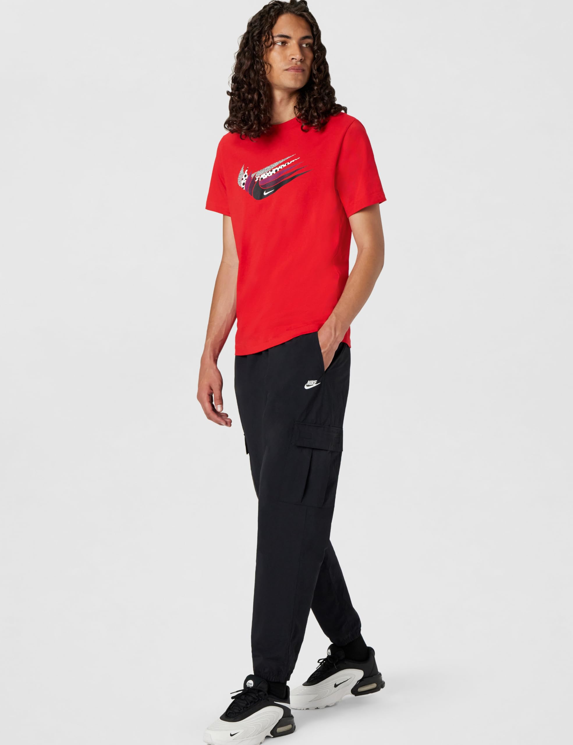 Nike - Pantaloni Cargo in Tessuto Nike Club – Uomo, Pants Uomo