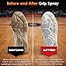 TIEDXIOY Basketball Shoe Grip Spray - Anti Slip Sneaker Traction Spray for Rubber Soles, Court Grip Enhancer- Improve Sole Traction & Court Grip - Grip Spray Basketball Accessory - 4 Floz