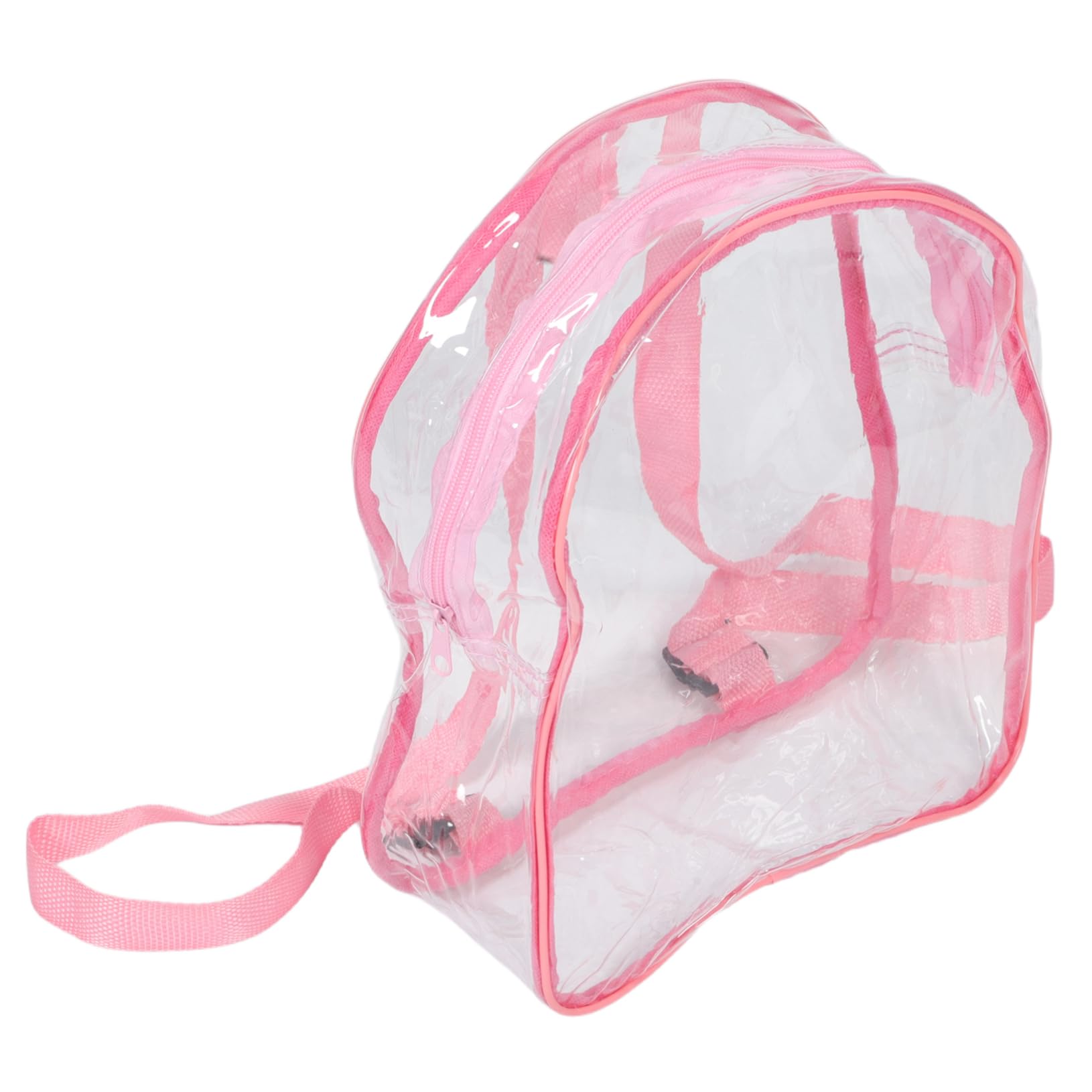 HONMEET Clear Doll Carrying Organizer Portable PVC Storage Bag for Plush and Dolls and Easy to Clean Compact Design for Quick Access for Display and Travel