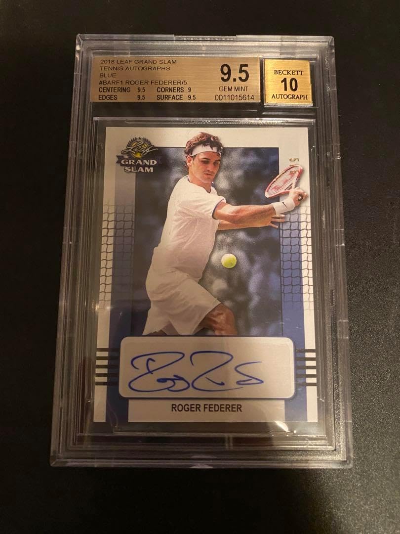 ロジャー フェデラー 直筆サイン オートグラフカード テニス Roger