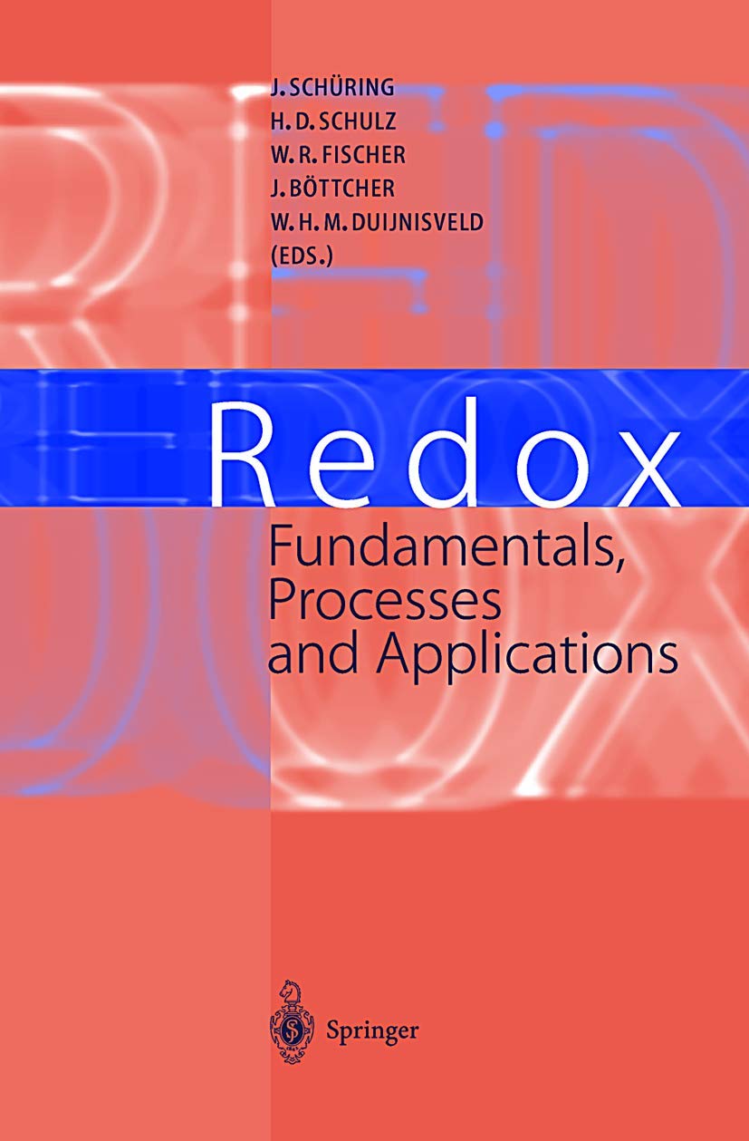 Redox: Fundamentals, Processes and Applications