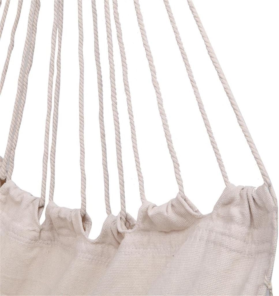Swing Chair Pillow Tassel Hanging Beige Hammock Outdoor FurnitureSwing Garden Home