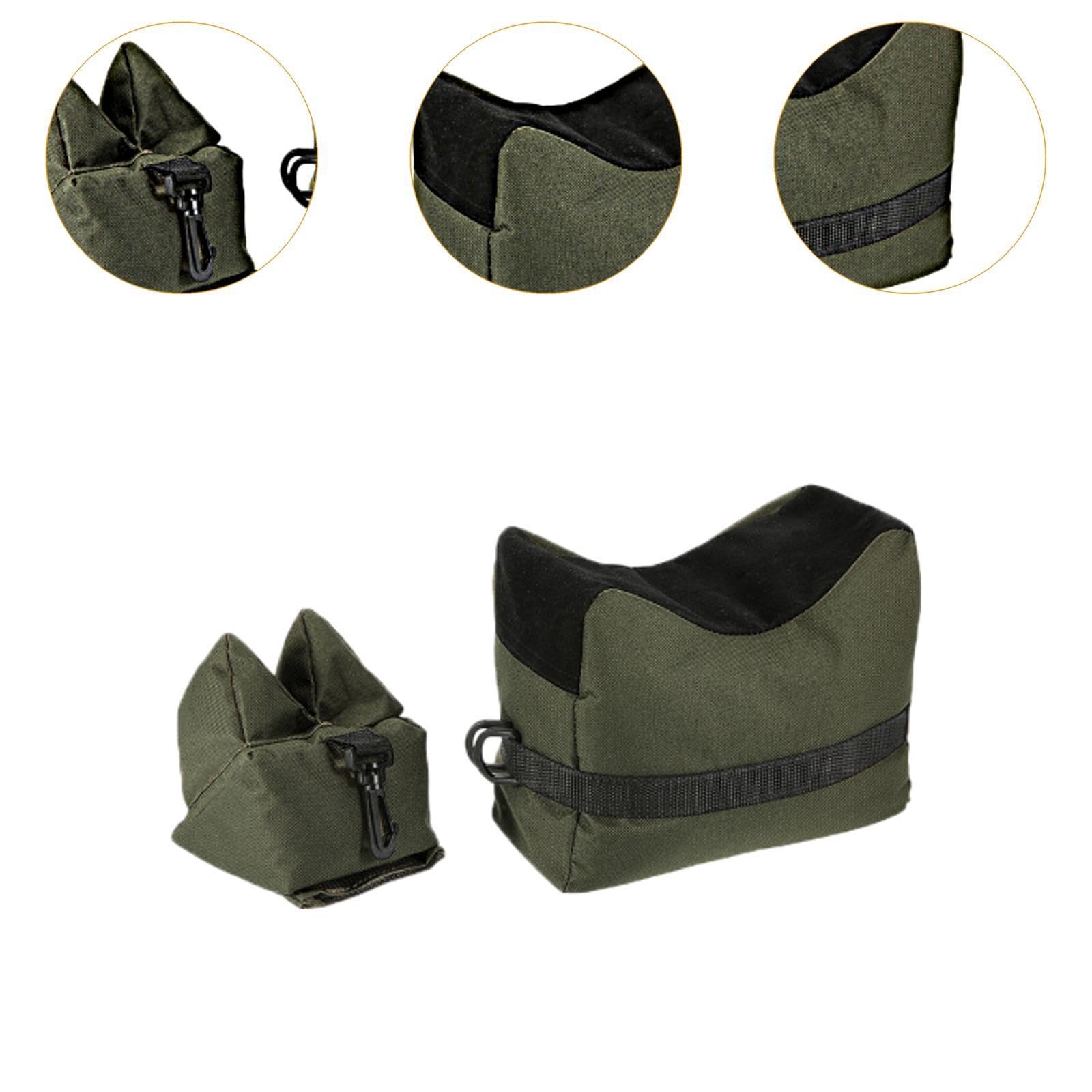 Sharplace 2X Sandsack Set Stütze Sandbeutel Ruhewasserwiderstand Sandbeutel Schießen von Bench Stand Holds für Picknicksportarten