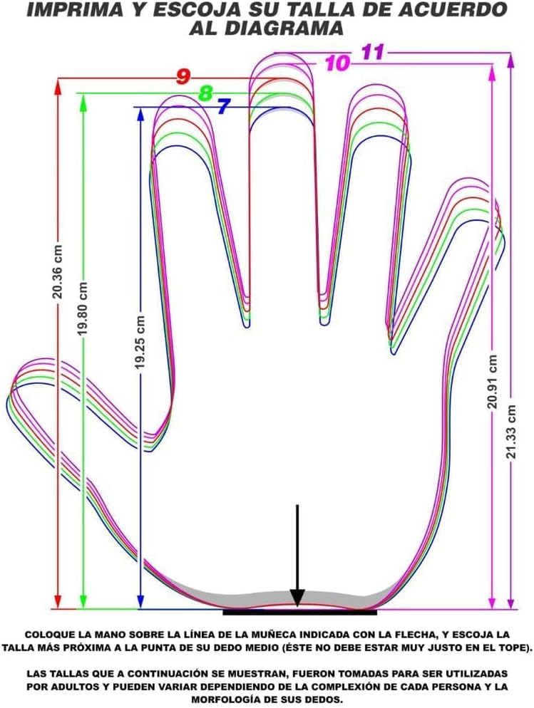 Buffon Atom Professional Goalkeeper Gloves – Unisex G-Flat Cut, 3.5 mm German Latex Prime Grip Palm, Outlast® Temperature-Regulating Backhand, Punching Zone & Extended