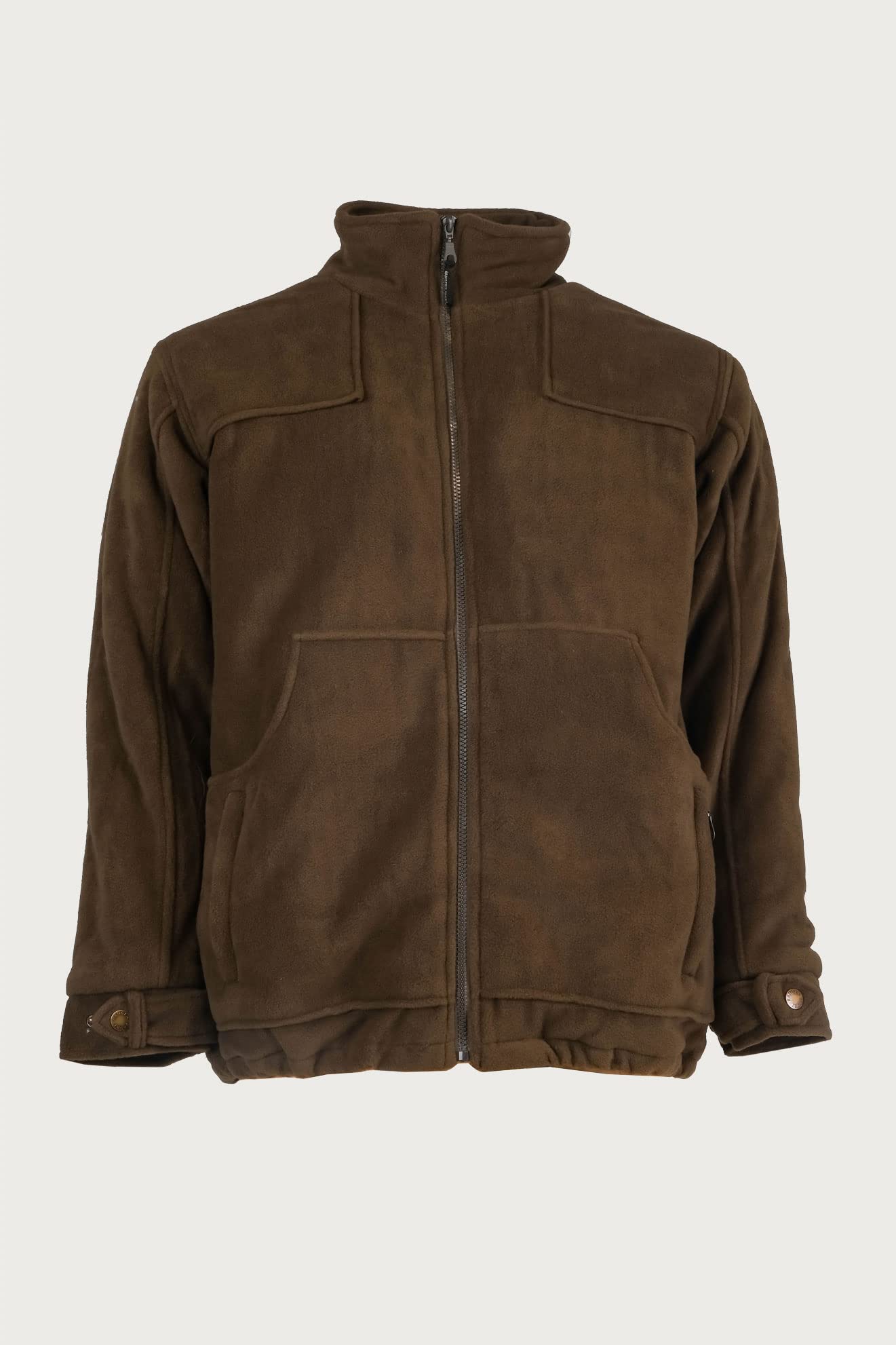 fratelliditalia.org Maglione Pile Zip Montagna Giacca Tasche Neve Caccia Cacciatore
