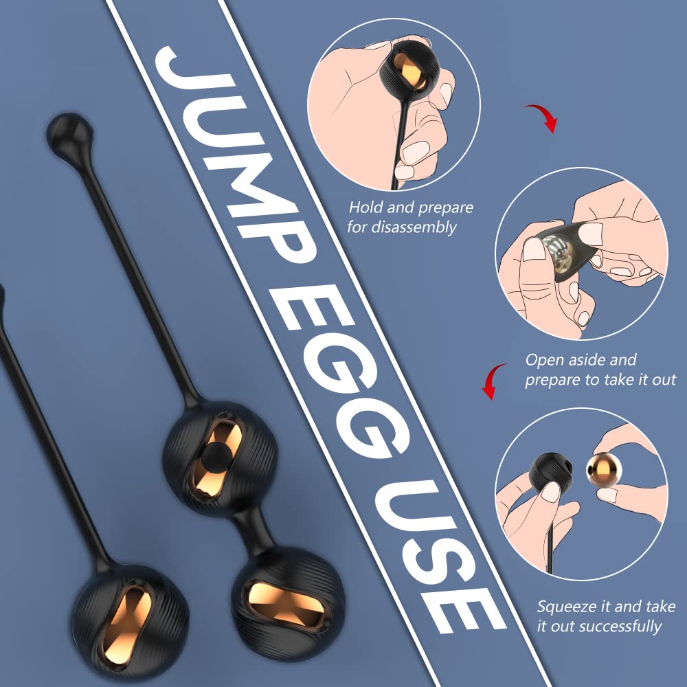 9 Modalità di Màssaggio Silicone Kēgēl Bàll 2 in 1 Palline con Telecomando Per il Pelvico Palline per Donna, Ricaricabile,Impermeabile,Liscio,Controllo della Vescica ed Esercizi del Pavimento Pelvico
