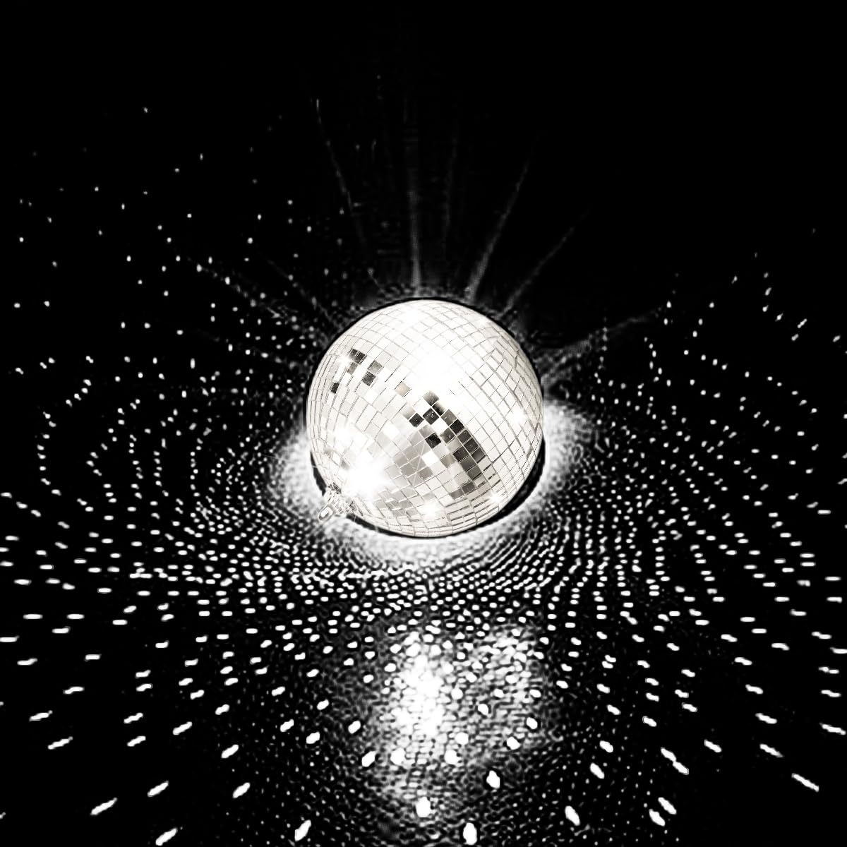 Kepfire 17 Pcs Mirror Disco Ball Decorations Reflective Hanging Disco Ball Silver Disco Ball Disco Themed DJ Club 70s Disco Party Supplies Wedding - Image 4