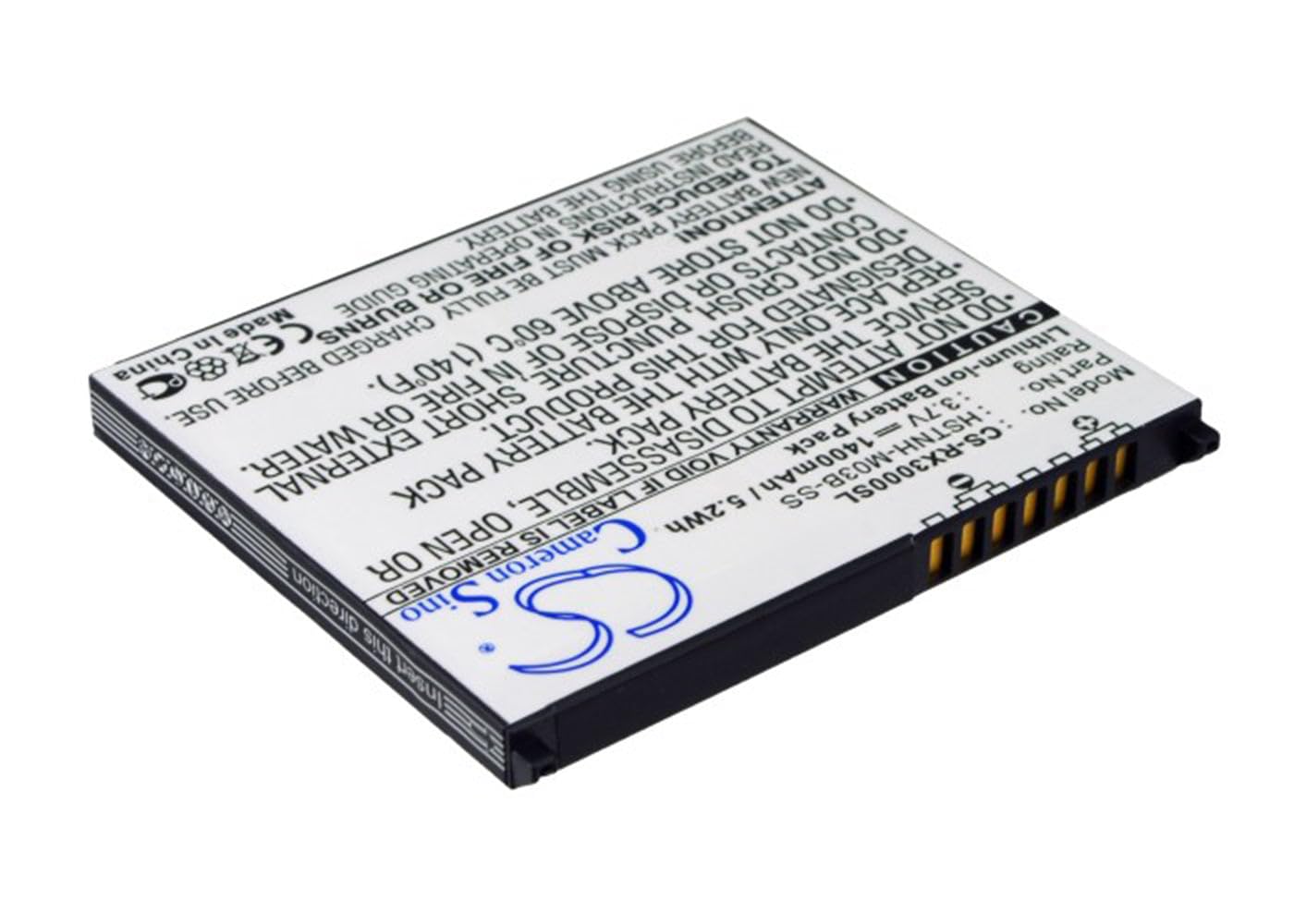 VINTRONS 1400mAh Battery For IPaq Hx2755, IPaq Hx2790, IPaq