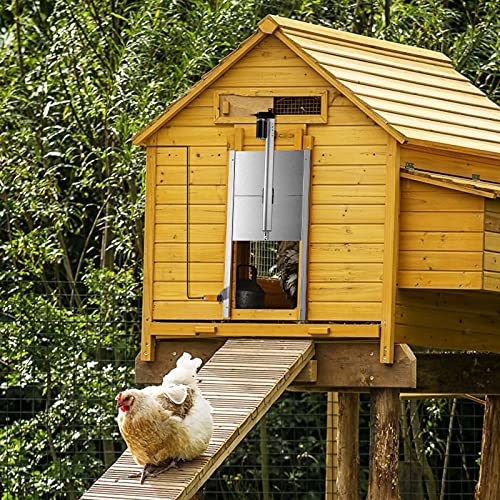 ETE ETMATE Automatischer Hühnerstall-Öffner/Schließer-Kit, mit Timer-Steuerung, Fernbedienung Hühnerstall-Türöffner und… – Bild 8