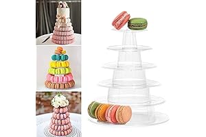 6 Tiers Round Macaron Tower Cake Stand