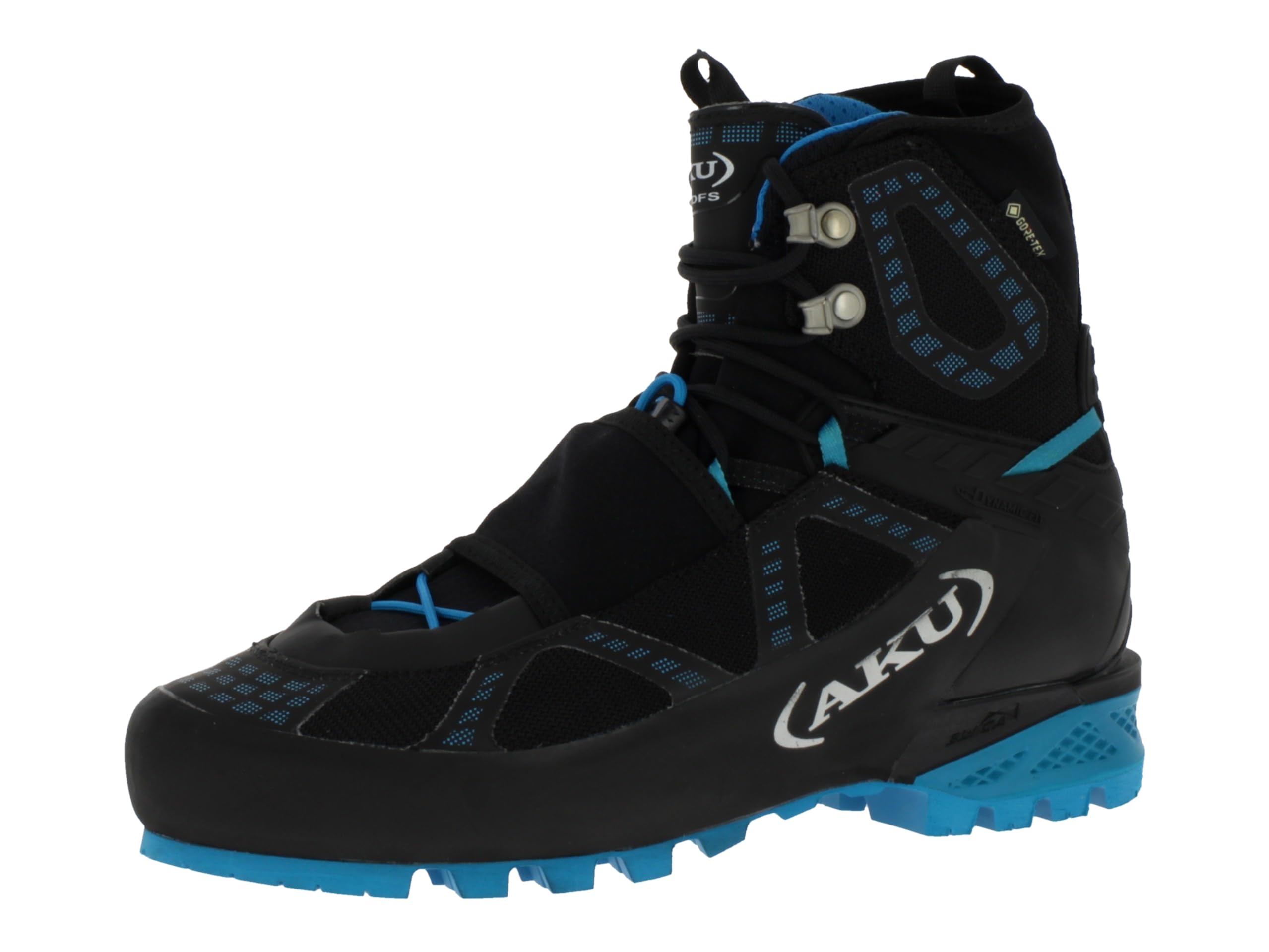 AKU Viaz DFS GTX Ws wasserdichte und bedingt steigeisenfeste Bergschuhe für Damen mit Goretex und griffiger Laufsohle