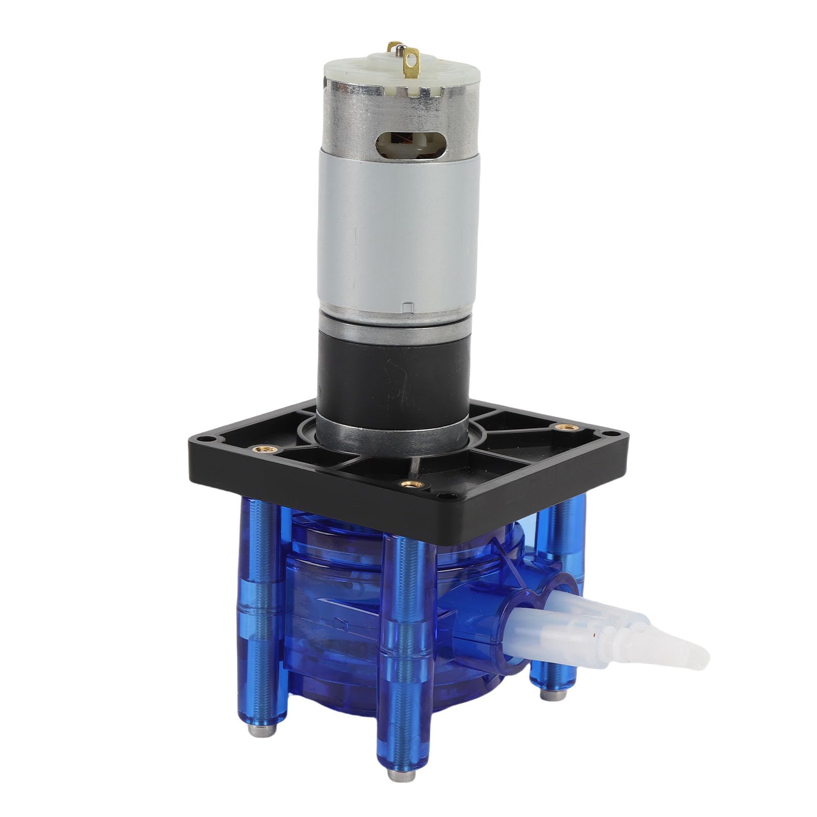 Duokon Pompa Peristaltica PC Pompa Peristaltica In Nylon Per Lavastoviglie 800ml Min Motore DC Spazzolato Montaggio A Pannello Piatto Per Lavatrice Sostituzione Riparazione Trasferimento Liquidi (12V)