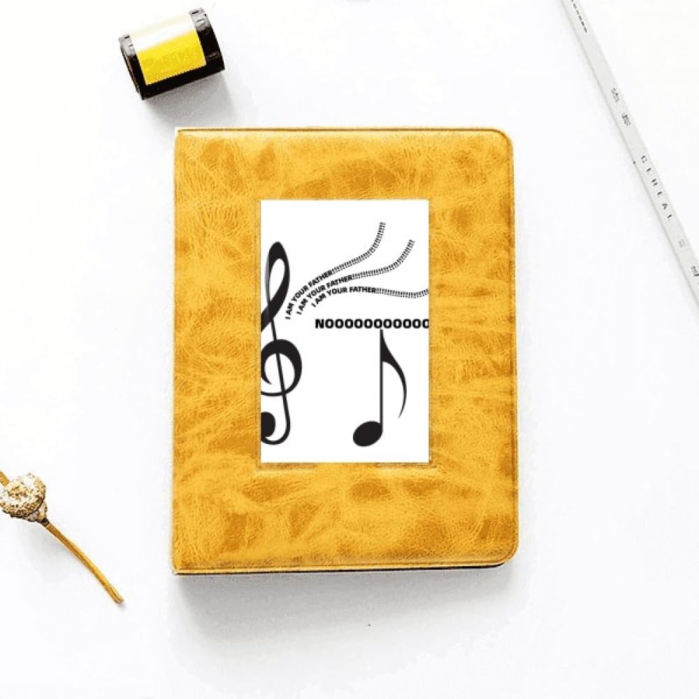no/no Music Melody Sing Art Deco Fashion Photo Album Family Wedding Picture 4x6