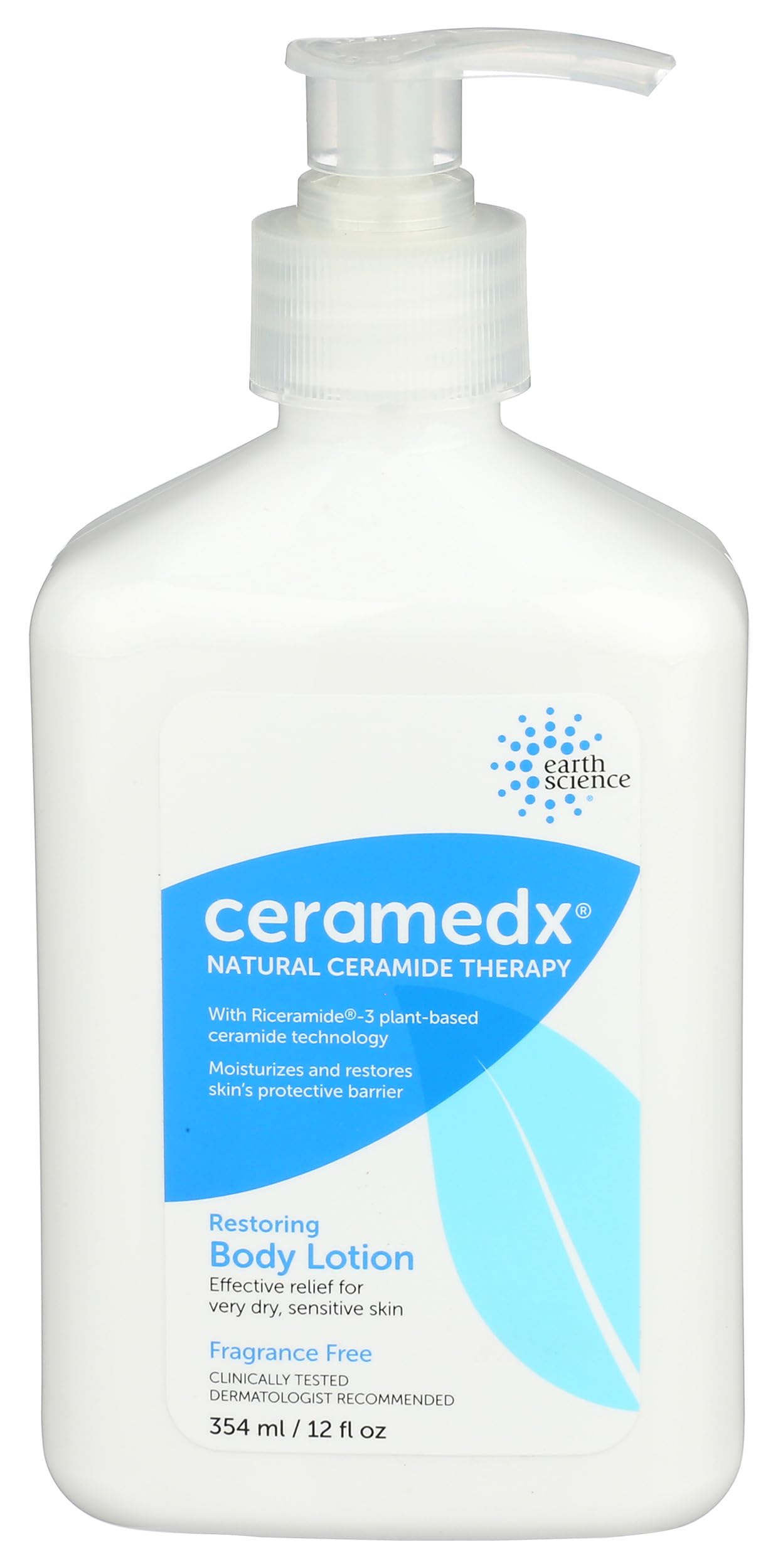Ceramedx - Restoring Body Lotion | Natural Ceramide Lotion for Dry, Sensitive Skin | Cruelty Free, Vegan & Fragrance Free | 12 fl oz