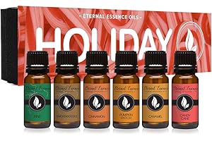 Eternal Essence Oils Holiday Fragrance Oil Gift Set - 6 Enchanting Scents...