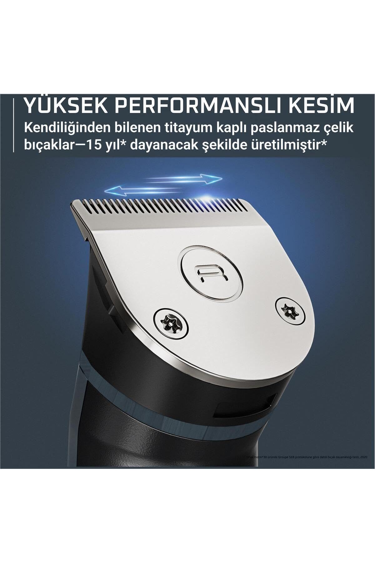 Rowenta X Series 900 wielofunkcyjny trymer do brody dla mężczyzn 16 w 1, tytanowe ostrza samoostrzące, minimalny czas pracy 200 minut, TN9710E0