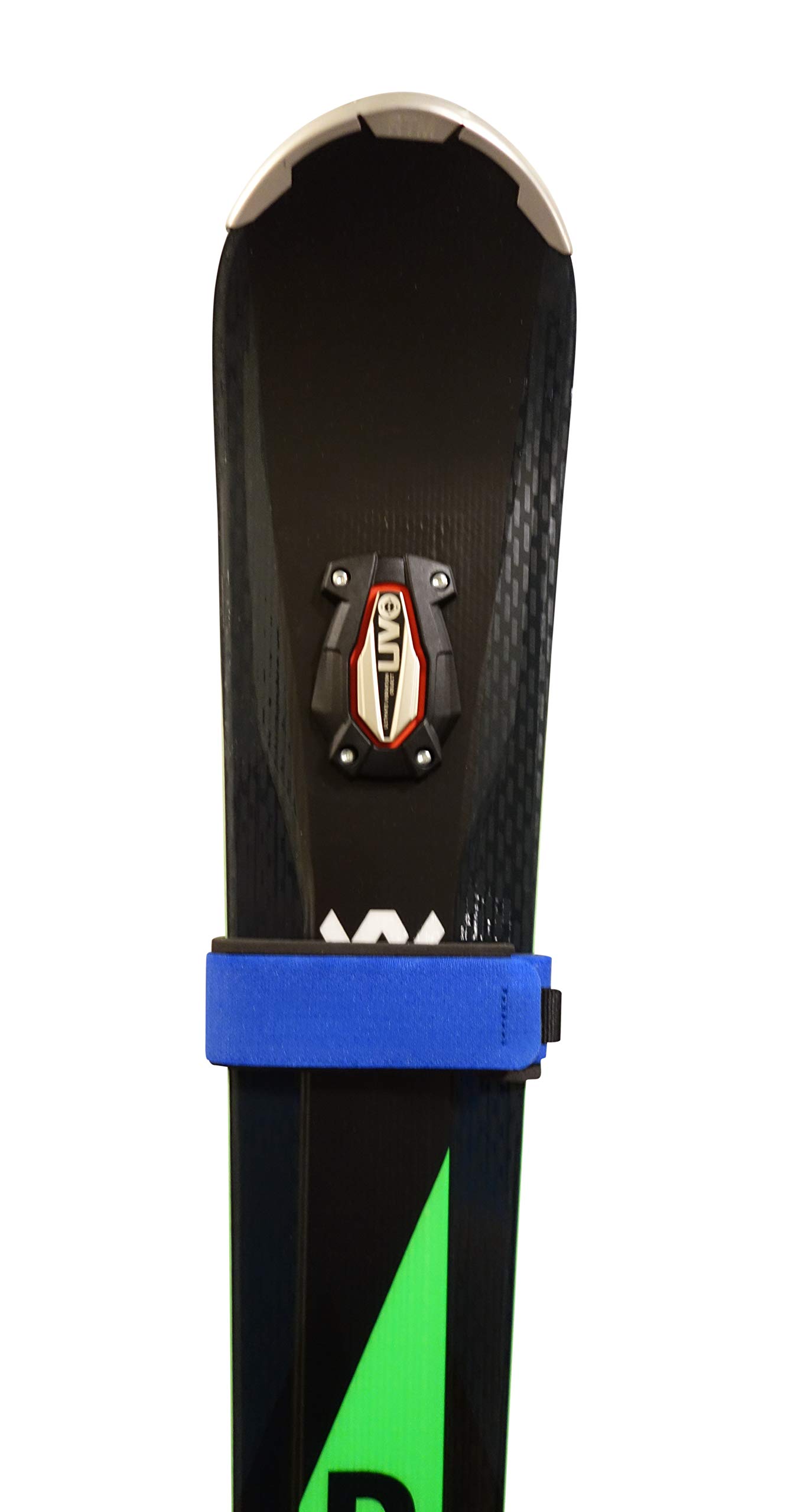 Mt. Sun GearSki Wraps Hook and Loop ski Straps for Race, Powder, Fat skis. 2 Per Pack. Light-Strong.