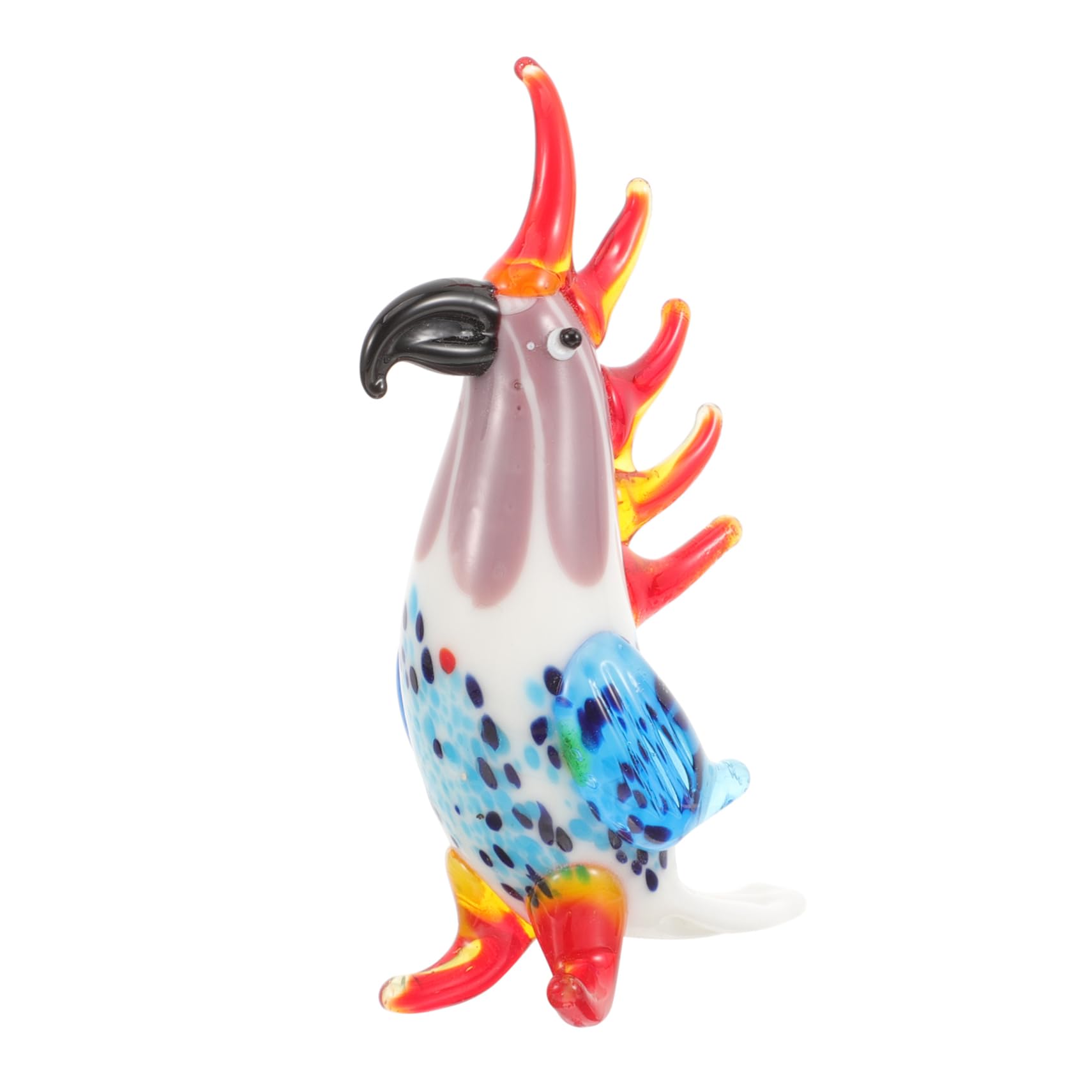 NUOBESTY 5 Pz Animale Di Peluche Per Uccelli Pappagallo Parlante Costume Da Pappagallo Spettacoli Di Pappagalli Giocattoli Per Pappagalli Giocattoli Per Topi Ratto Figurina Cristallo