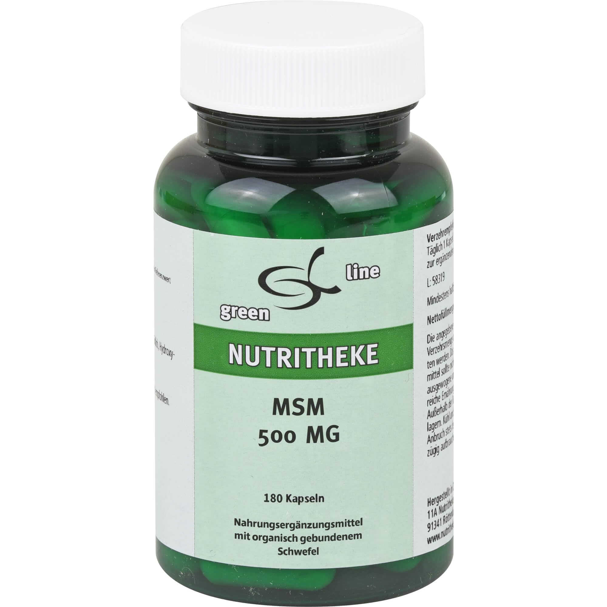 MSM 500 mg Kapseln