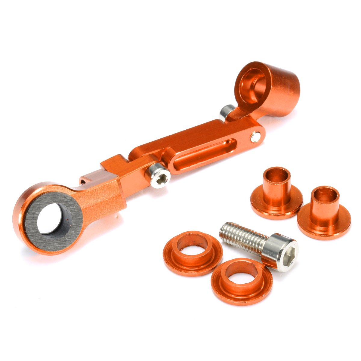 Yongyao Dark Orange Cnc Aluminum Fluid Reservoir Brake Clutch Master Cylinder Mount Bracket