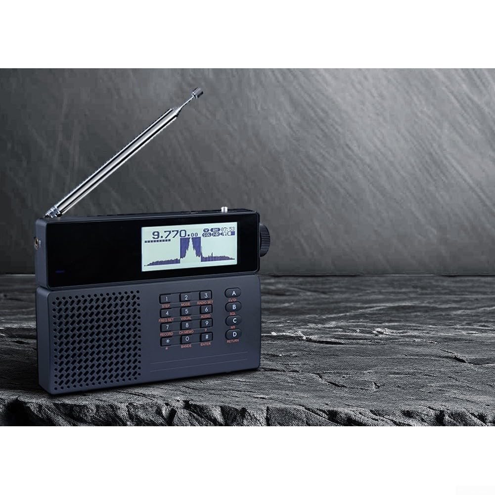 Empfänger, MLite-880 Tragbares Radio mit DAGC & verstellbarem Filter für HF VHF