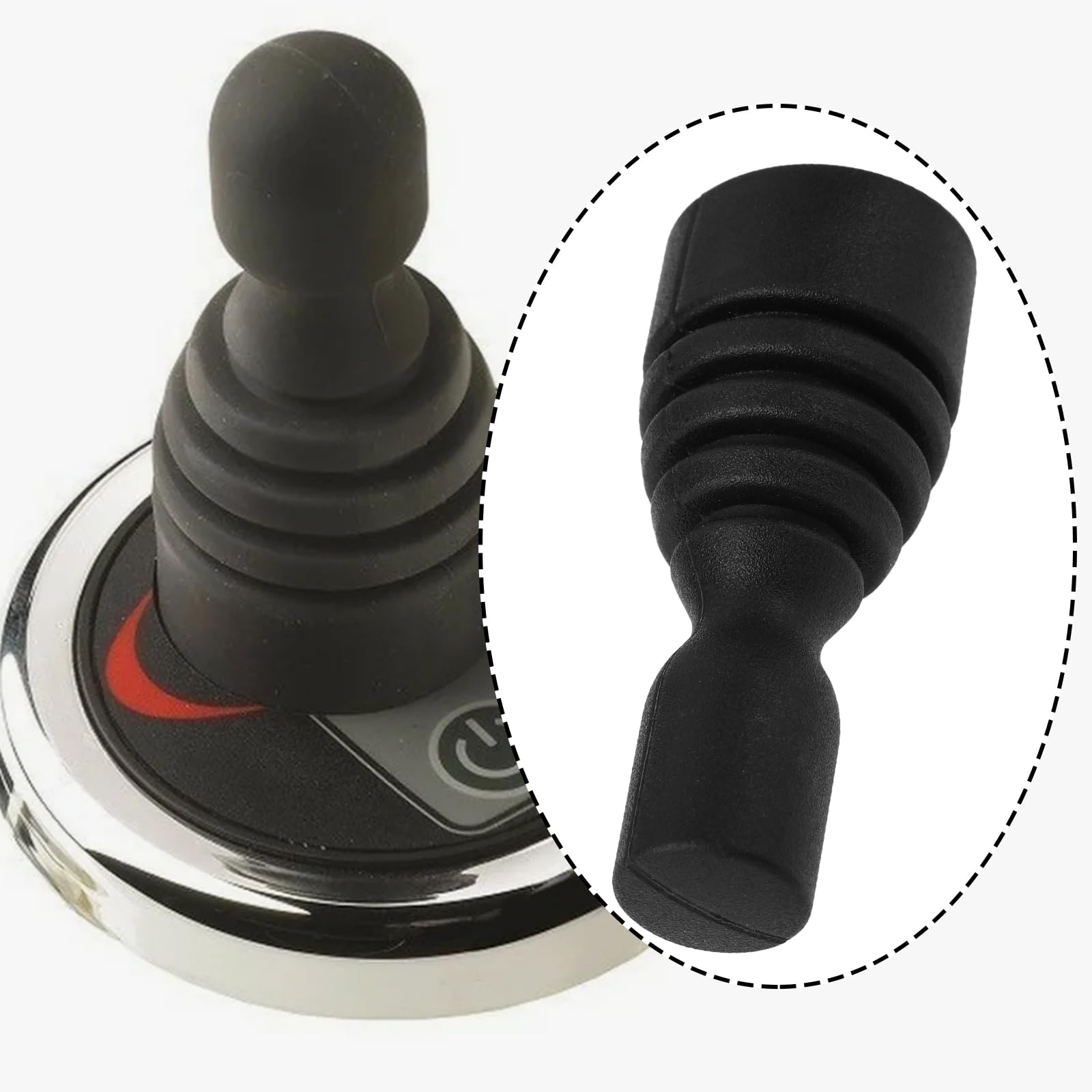 Fundas de Goma para Joystick de Propulsión de Proa Compatible con Vetus BPJR BPAJ BPJSTA BPJE BPJE2