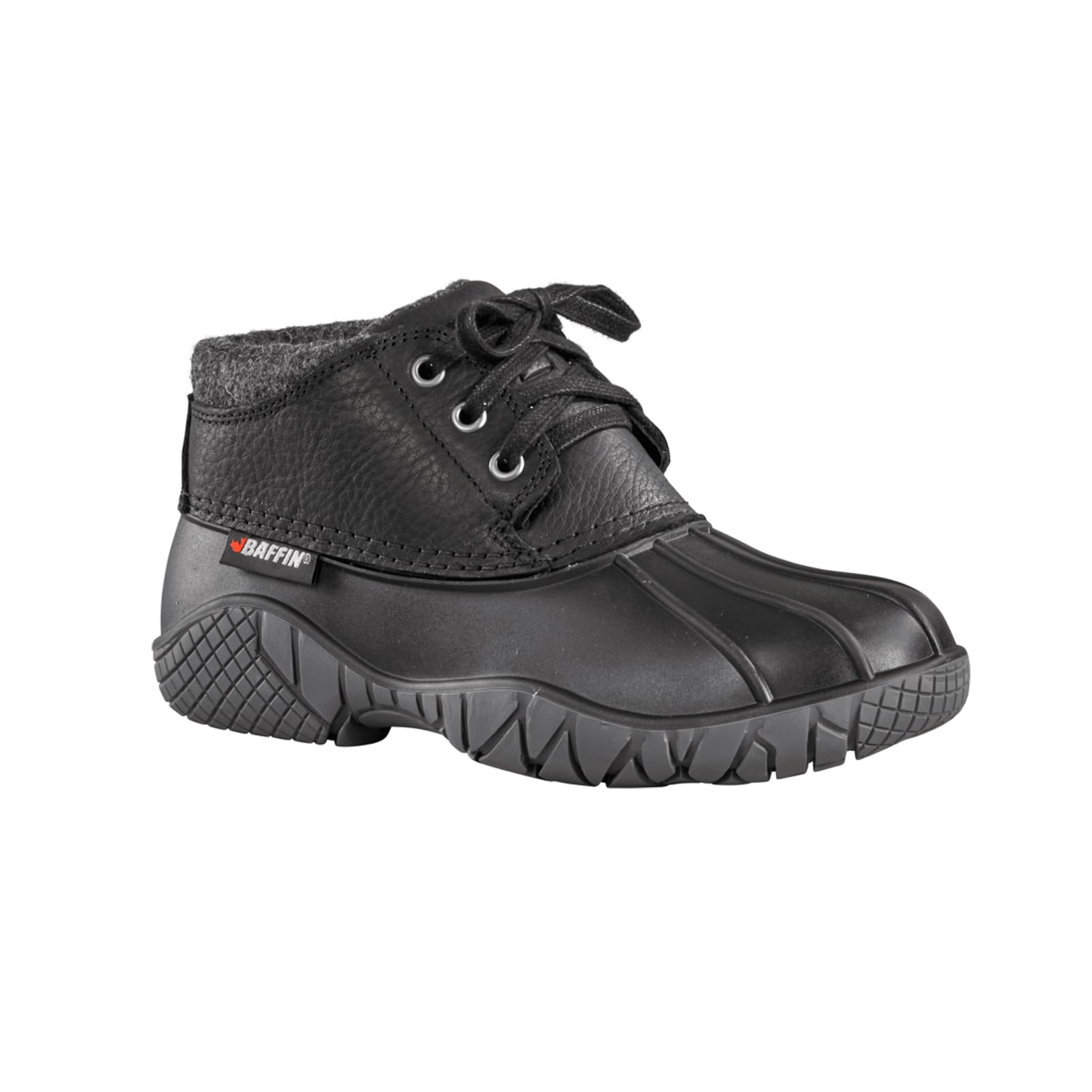 Baffin Womens WHITETAIL II Waterproof Insulated Low-Height Winter Snow Boots Full-Grain Leather Upper Flexible Rubber Base