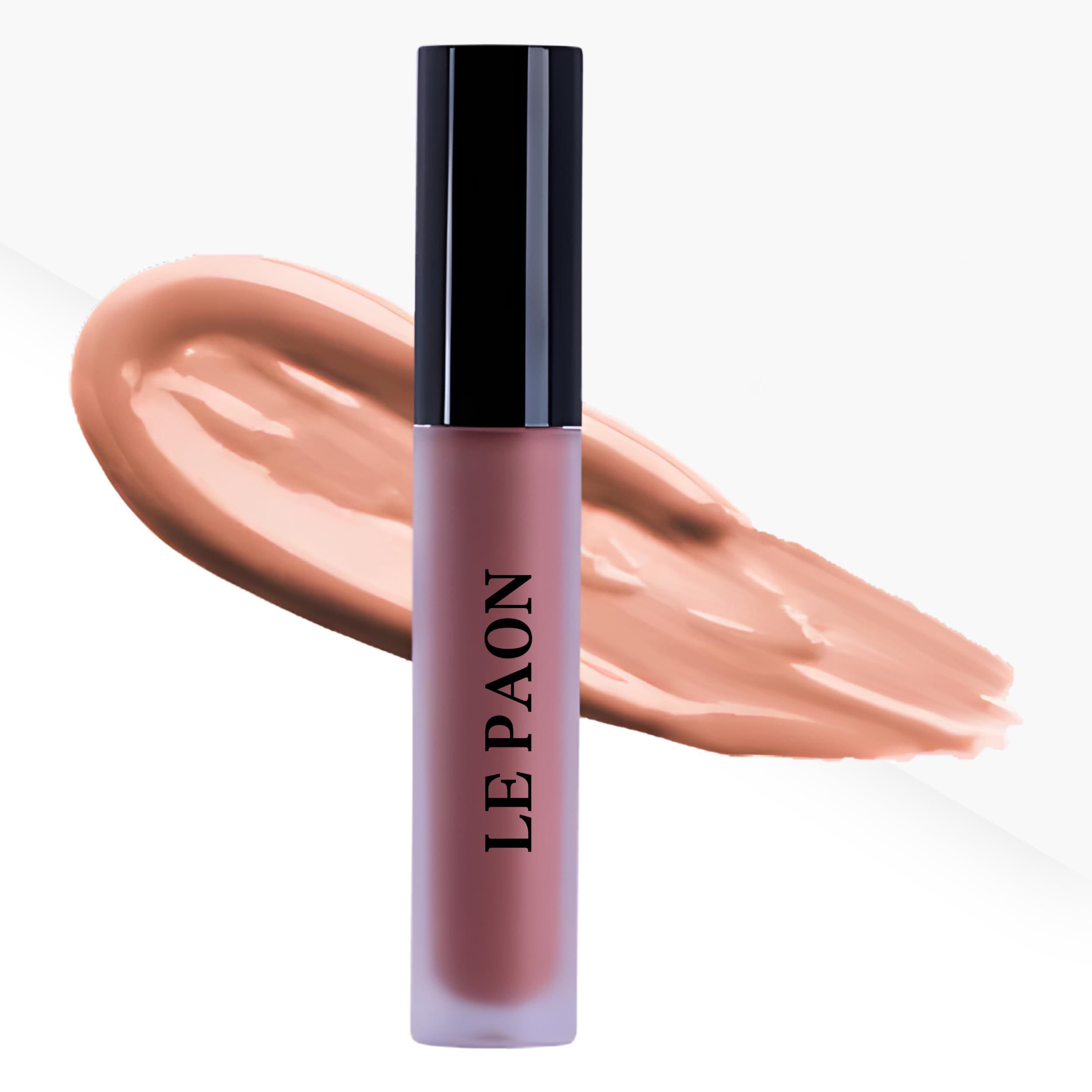 LePaon Cosmetics Pout Cloud Lipgloss Long-wear Transfer-Proof Matte Lipstick with High Pigment Payoff Infused with Vitamin E for