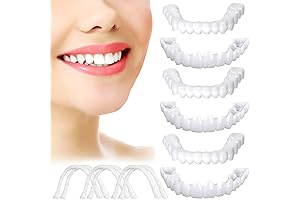 Swift Smile Veneers: 6 PCS Temporary Dentures for Flawless Smiles